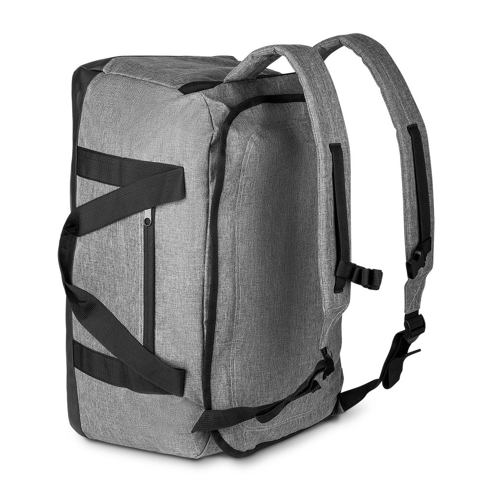 Bolsa 2 em 1 de Academia Practical Life Cinza