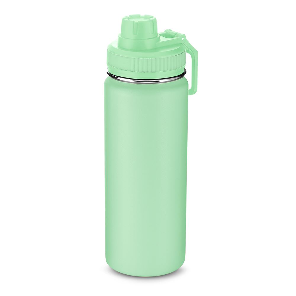Garrafa com Alça e Bico 780ml em Aço Inox Verde