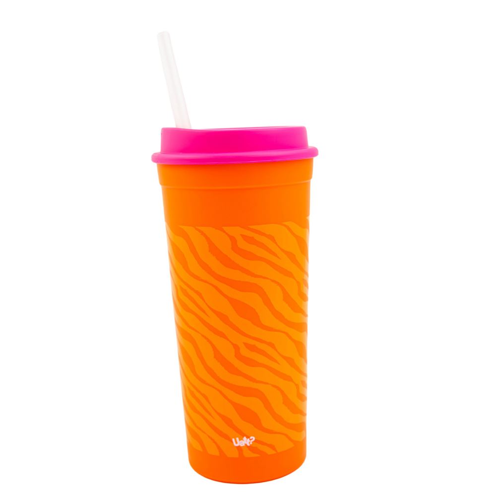 Copo Canudo Slim 650ml - Power Solar