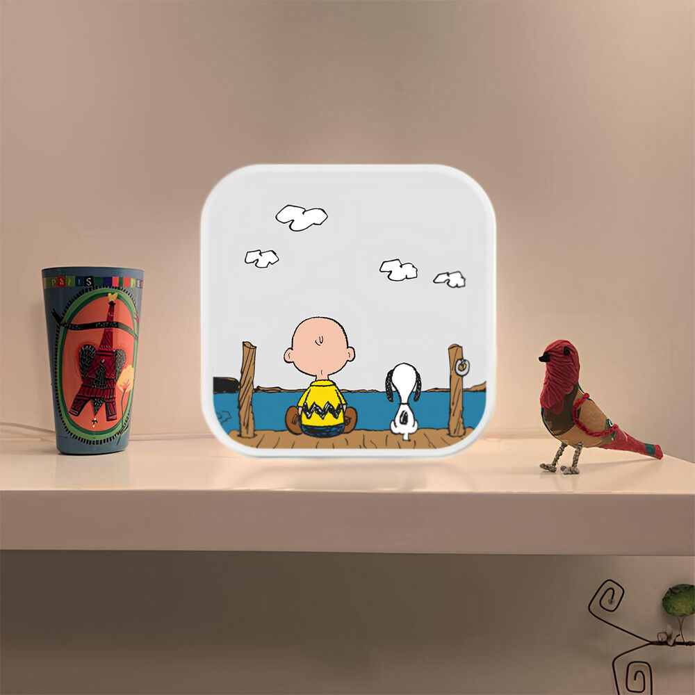 Luminária Box Snoopy and Charlie Brown