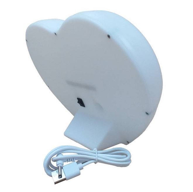 Luminária Coração LED Snoopy - Te amo