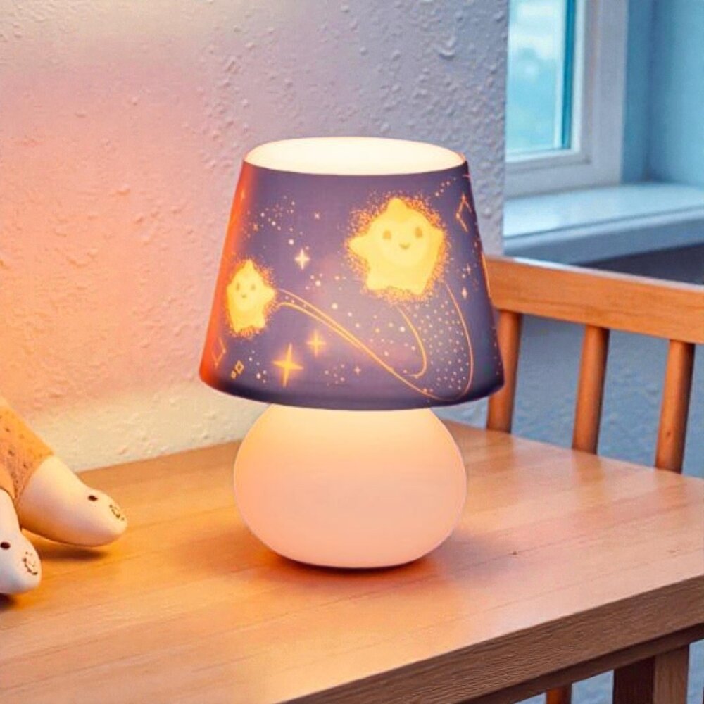 Luminária Abajur de Mesa Estrela Wish Disney