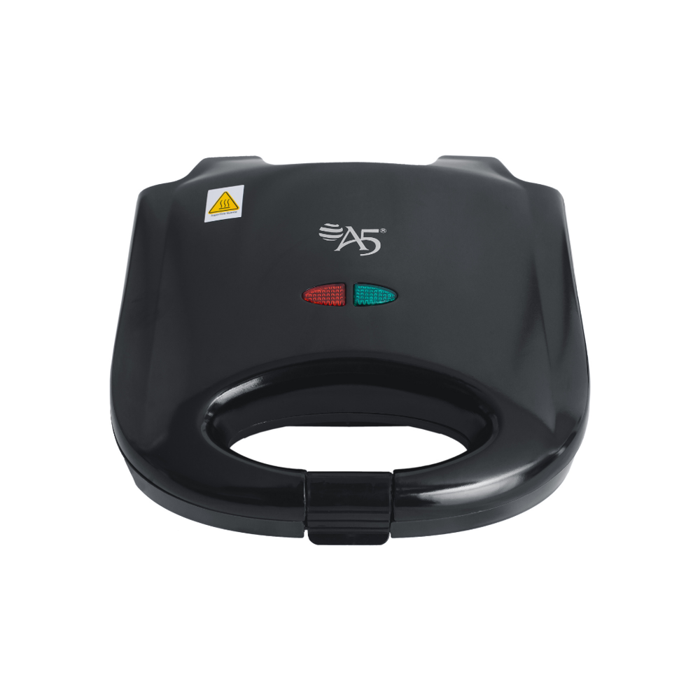 Máquina de Waffle Grill 220v Antiaderente 750w Liége Preta