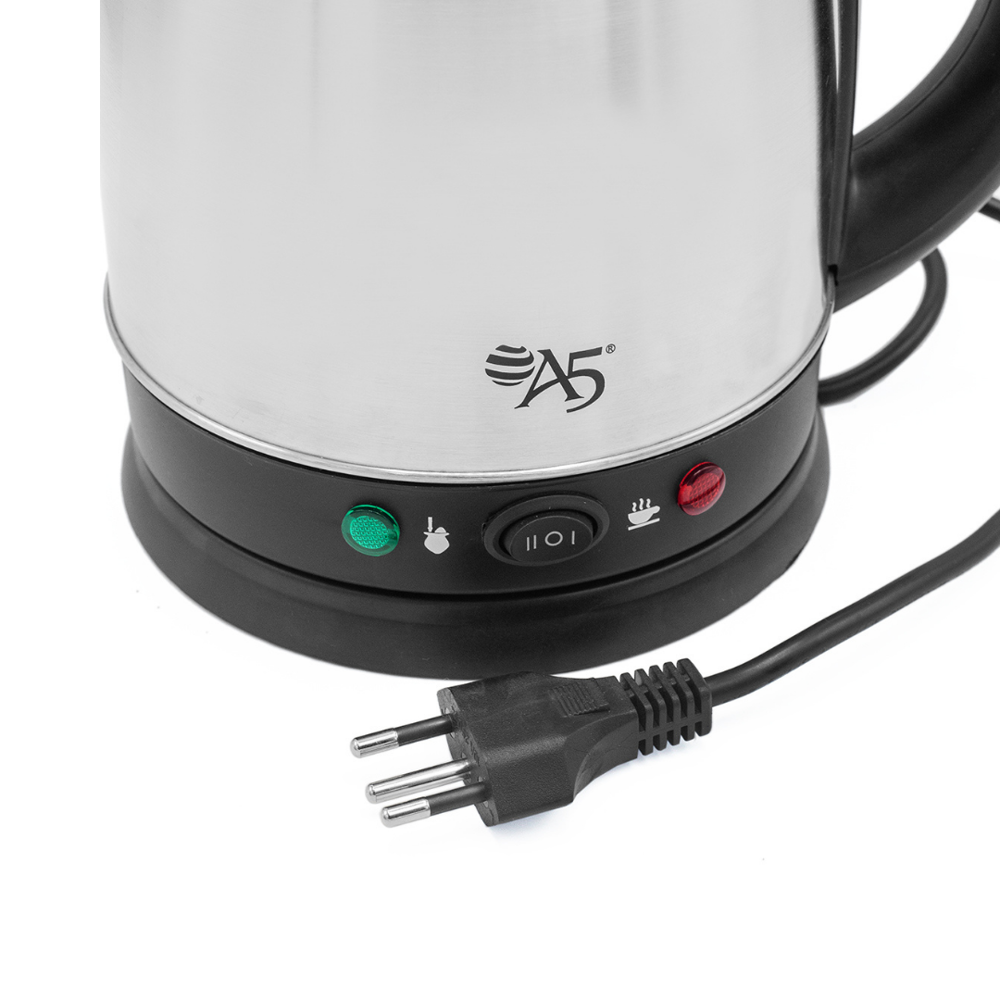 Chaleira Elétrica Inox com Seletor de Temperatura 110v 1000w