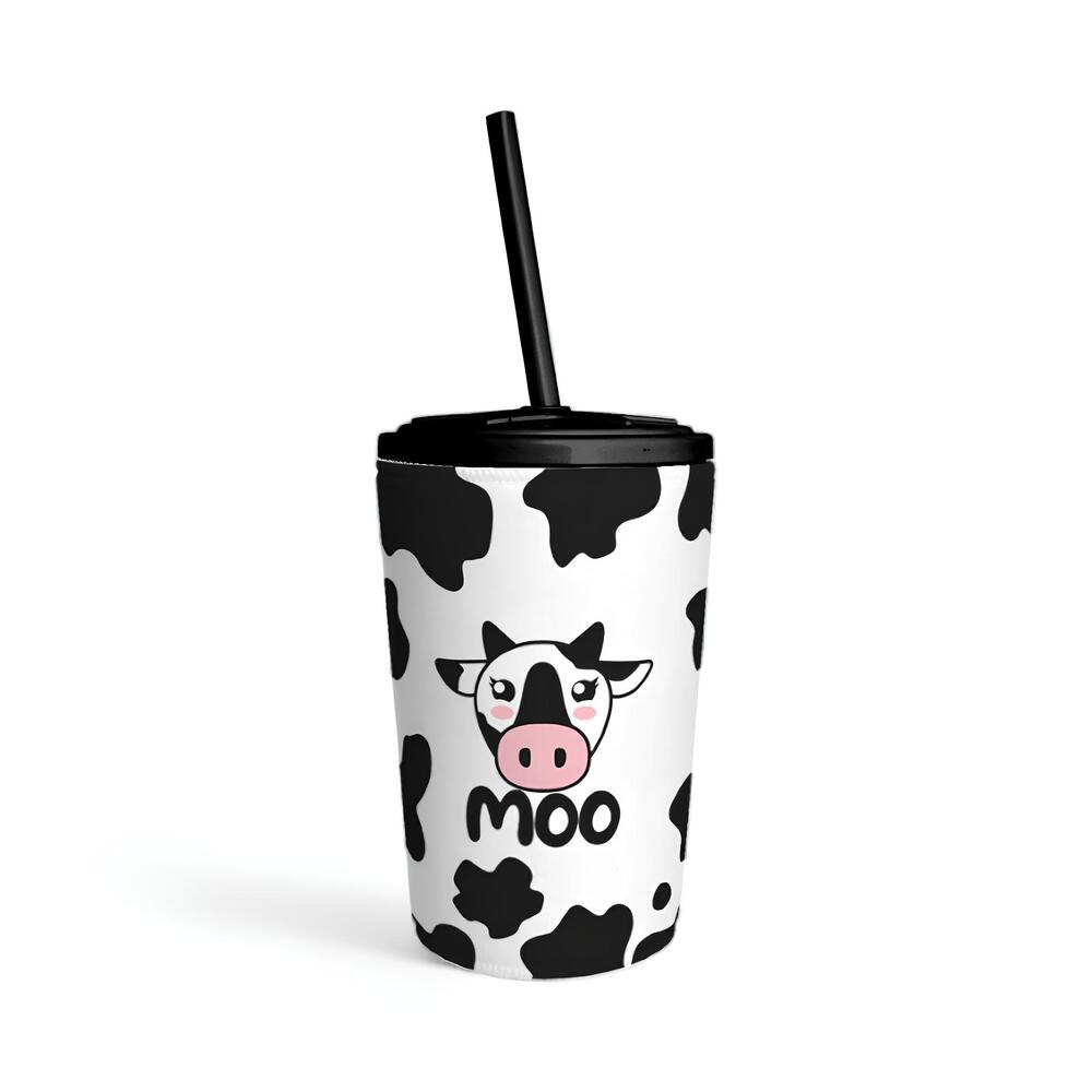 Kit Pipoca com 2 Copos e Balde - Moo Vaquinha