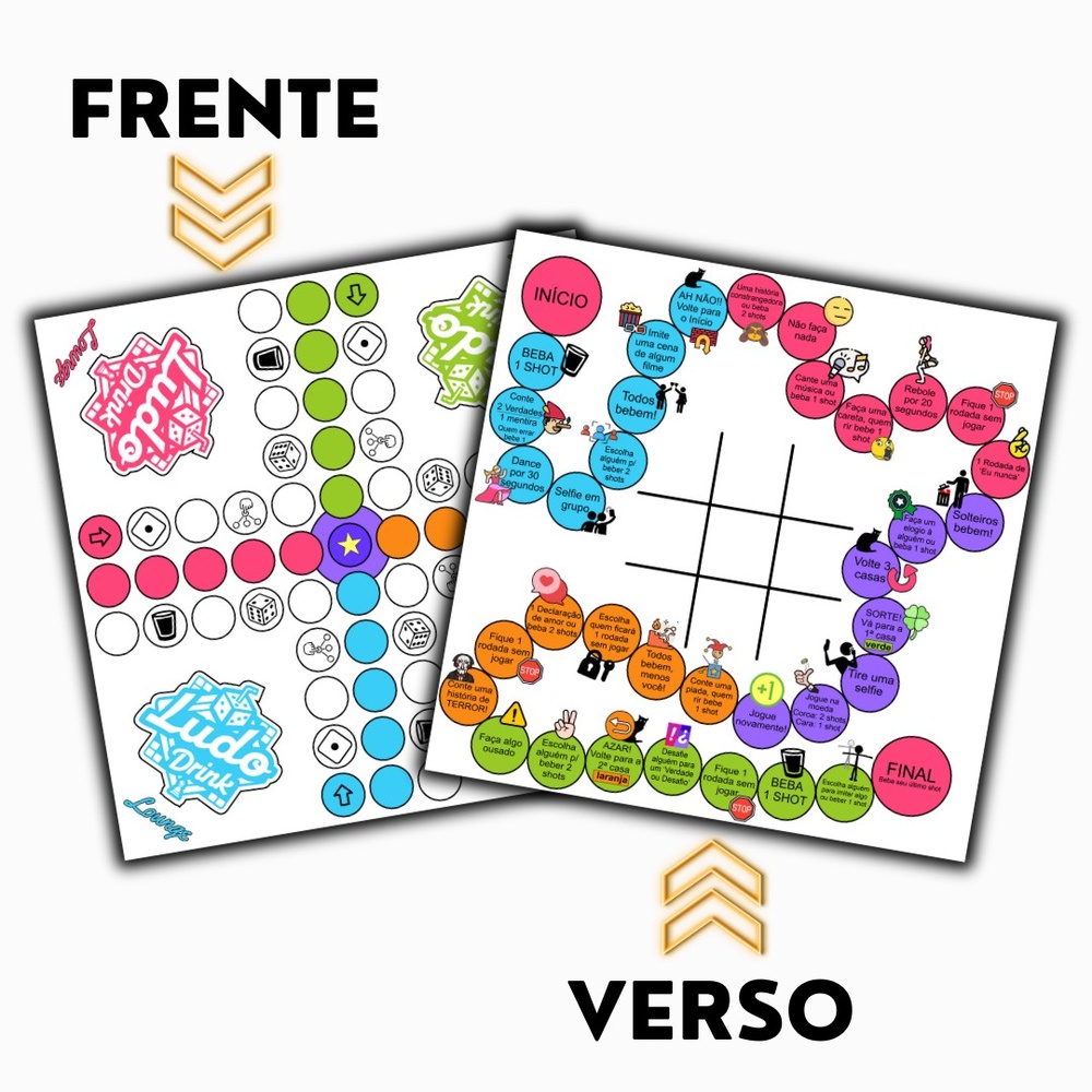 Ludo Drink - Jogo de Drinks
