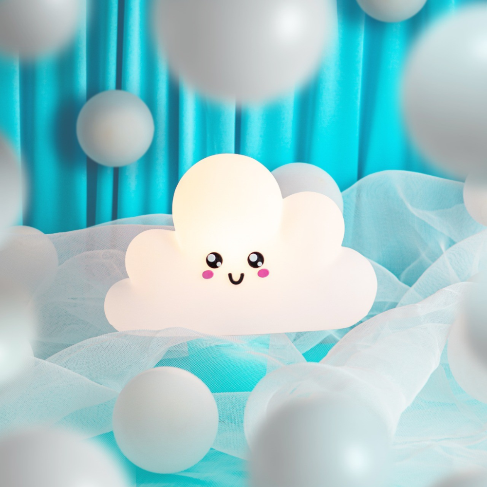 Luminária de Mesa 3D Nuvem Cute Cloud