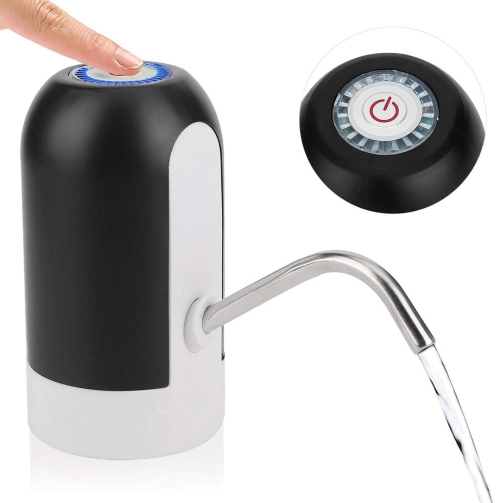 Bomba Recarregável Para Galão De Água Mineral Automático USB