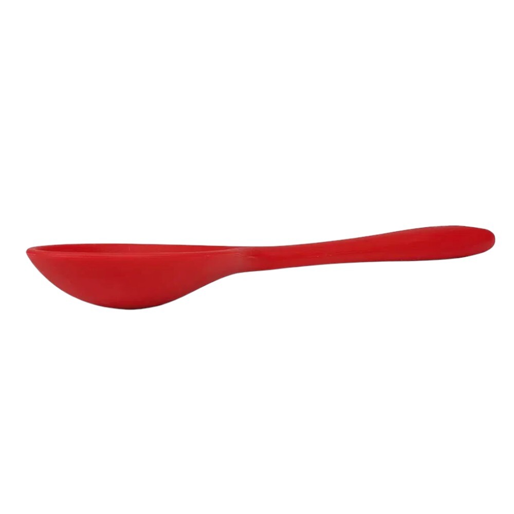 Colher de Silicone Vermelha Funda 27,5cm com Suporte de Pendurar