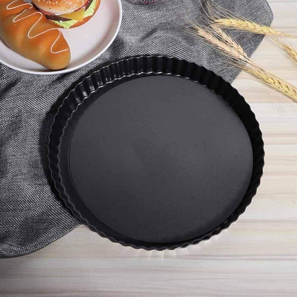 Forma para Bolo e Torta Crespa Antiaderente Fundo Removível 24cm