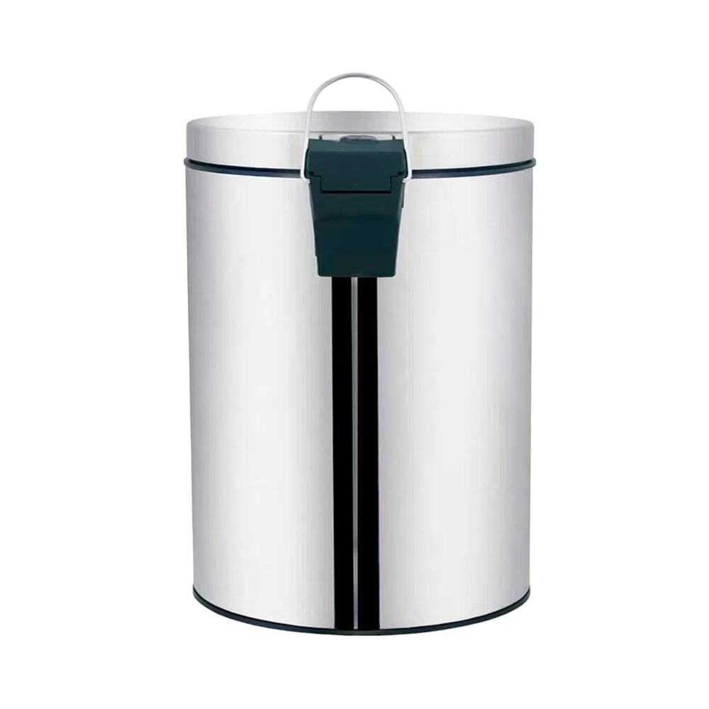 Lixeira em Aço Inox com Pedal e Balde Removível 12L Ágata