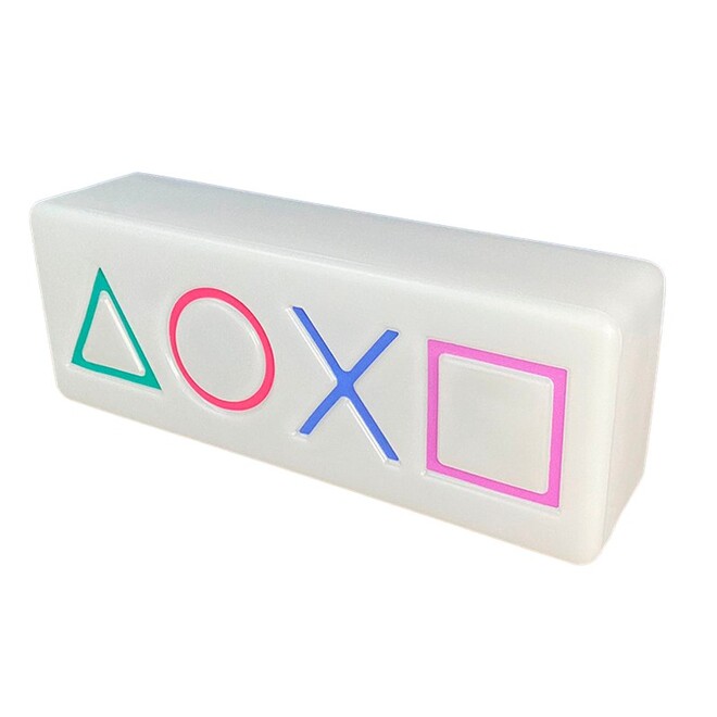 Luminária Playstation Controls Decoração Setup Retangular