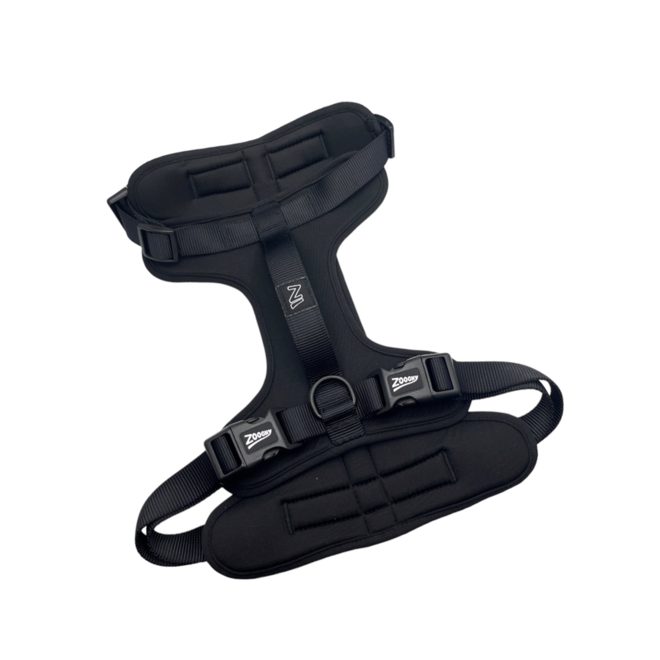 Peitoral Pet Comfort Preto Ajustável para Porte Pequeno