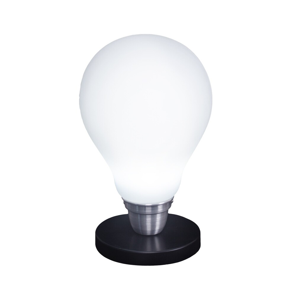 Luminária Lâmpada 3D de Mesa Branca com Base Bivolt