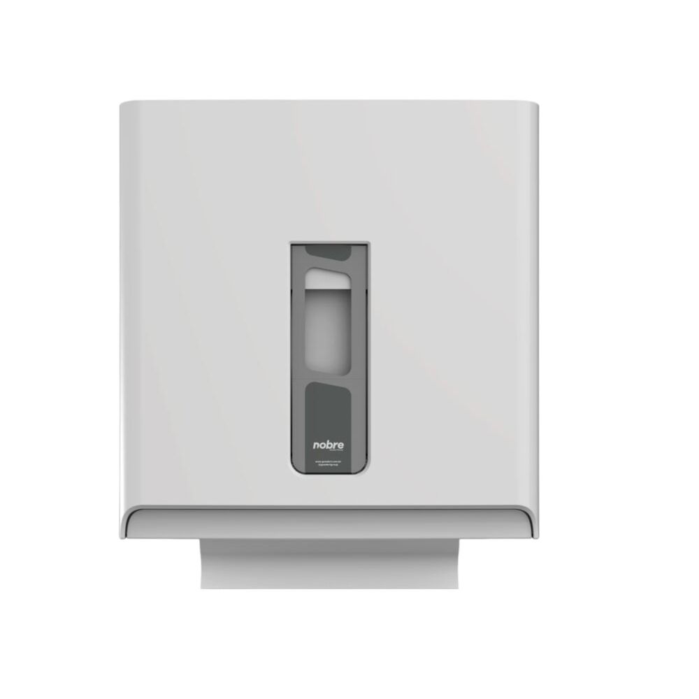 Dispenser para Papel Toalha 1/3D Branco Plástico Street - Nobre