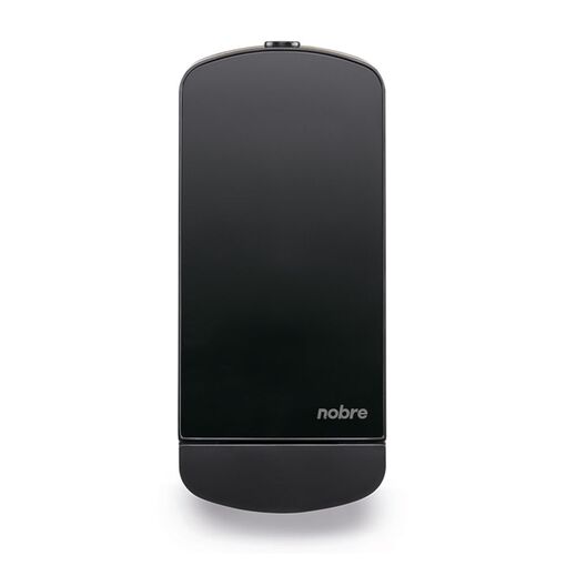 Dispenser para Sabonete Líquido/Álcool Gel 800ml Reservatório Válvula Xpro Inox Preto - Nobre