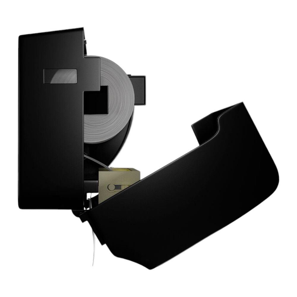 Dispenser com Alavanca para Toalha Bobina Preto Brave - Nobre