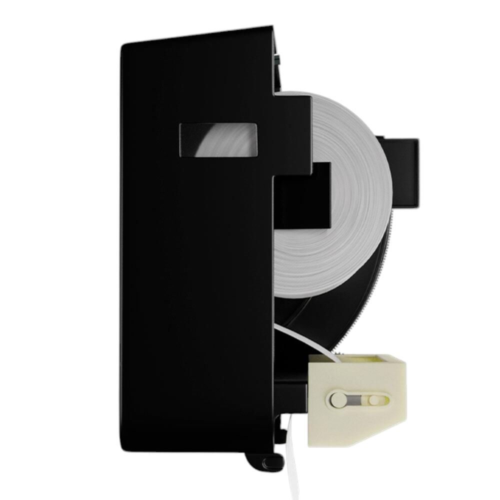 Dispenser com Alavanca para Toalha Bobina Preto Brave - Nobre