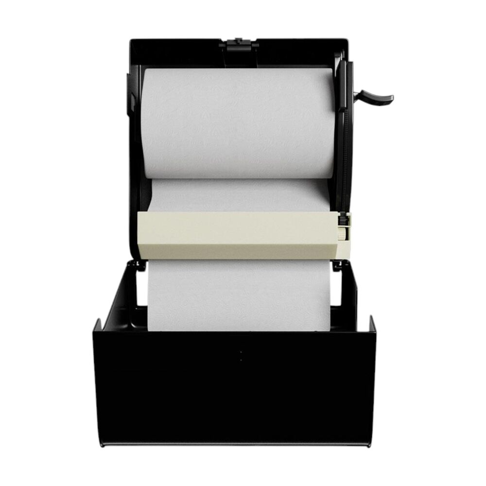 Dispenser com Alavanca para Toalha Bobina Preto Brave - Nobre