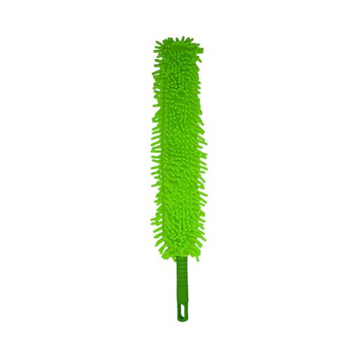 Espanador Eletrostático de Microfibra Verde Dobrável - Nobre