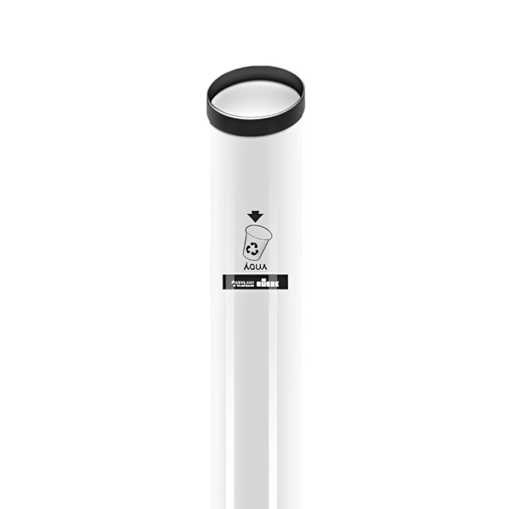 Lixeira Coletora para Copos Plásticos de Água Simples PapaCopo - Nobre
