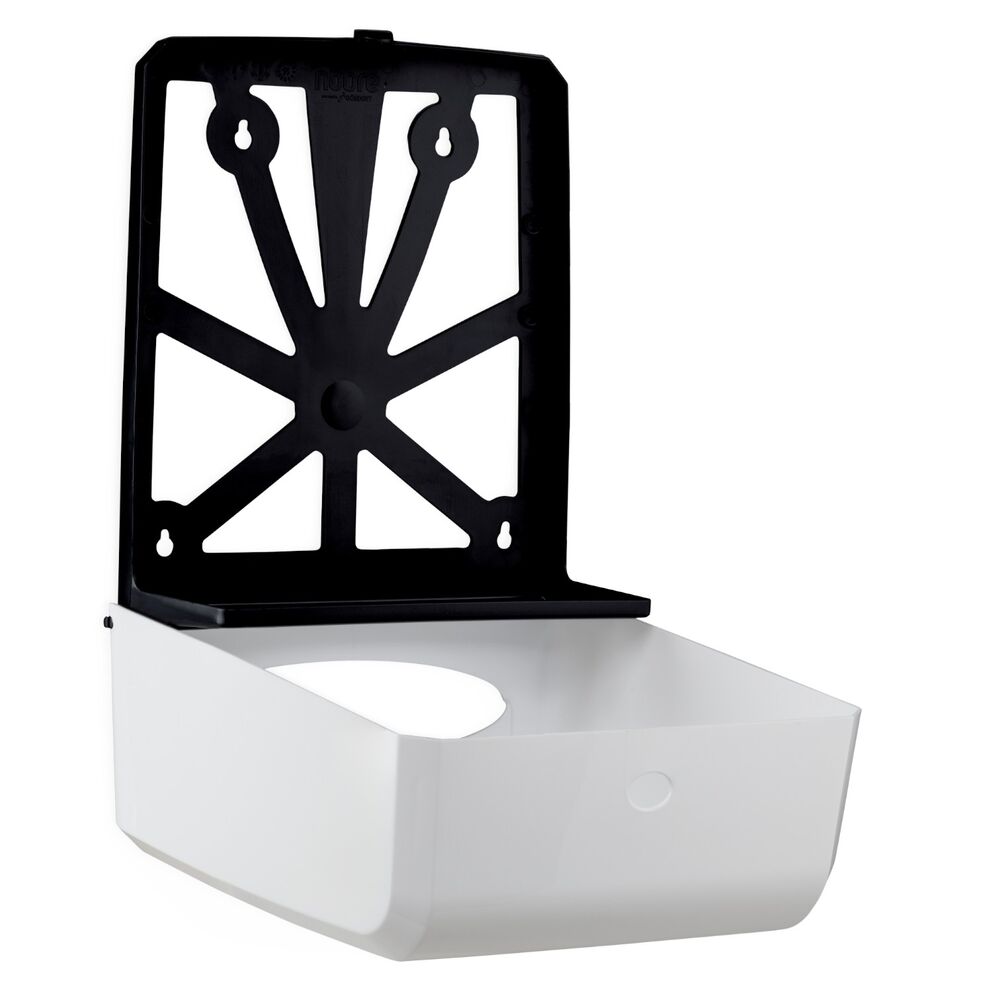 Dispenser para Toalha 1/3D Preto e Branco New Classic - Nobre