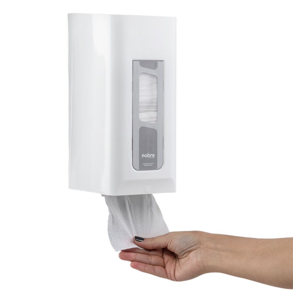 Dispenser para Papel Higiênico Cai-Cai Branco - Nobre