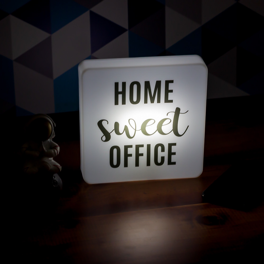 Luminária Slim Box Home Office