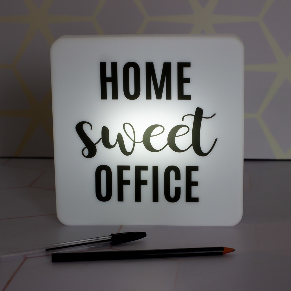 Luminária Slim Box Home Office