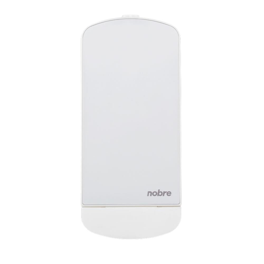 Dispenser Branco em Inox para Sabonete Líquido/Álcool Gel 800ml - Nobre