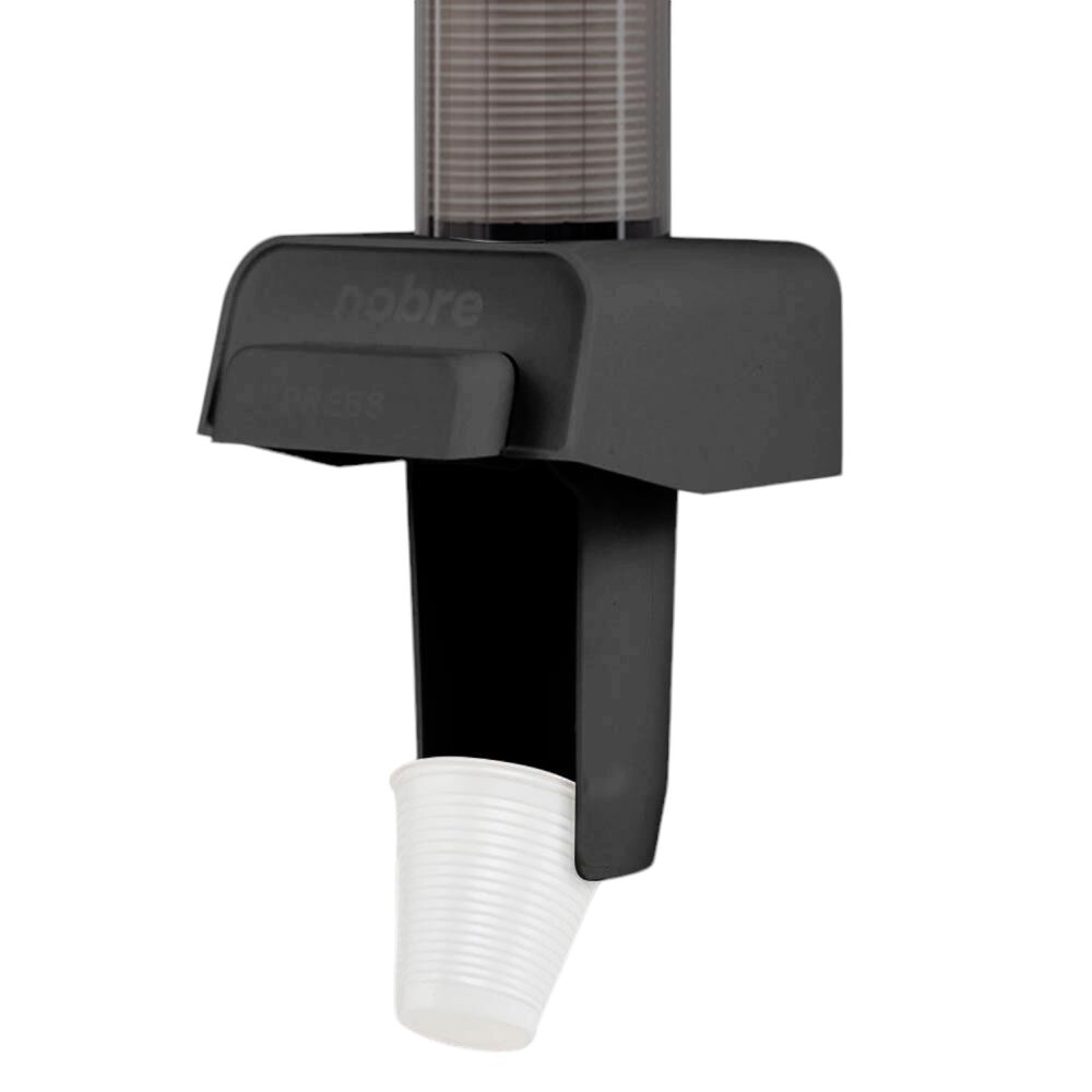 Dispenser Poupador de Copos 150 a 200ml Preto Multicopo - Nobre