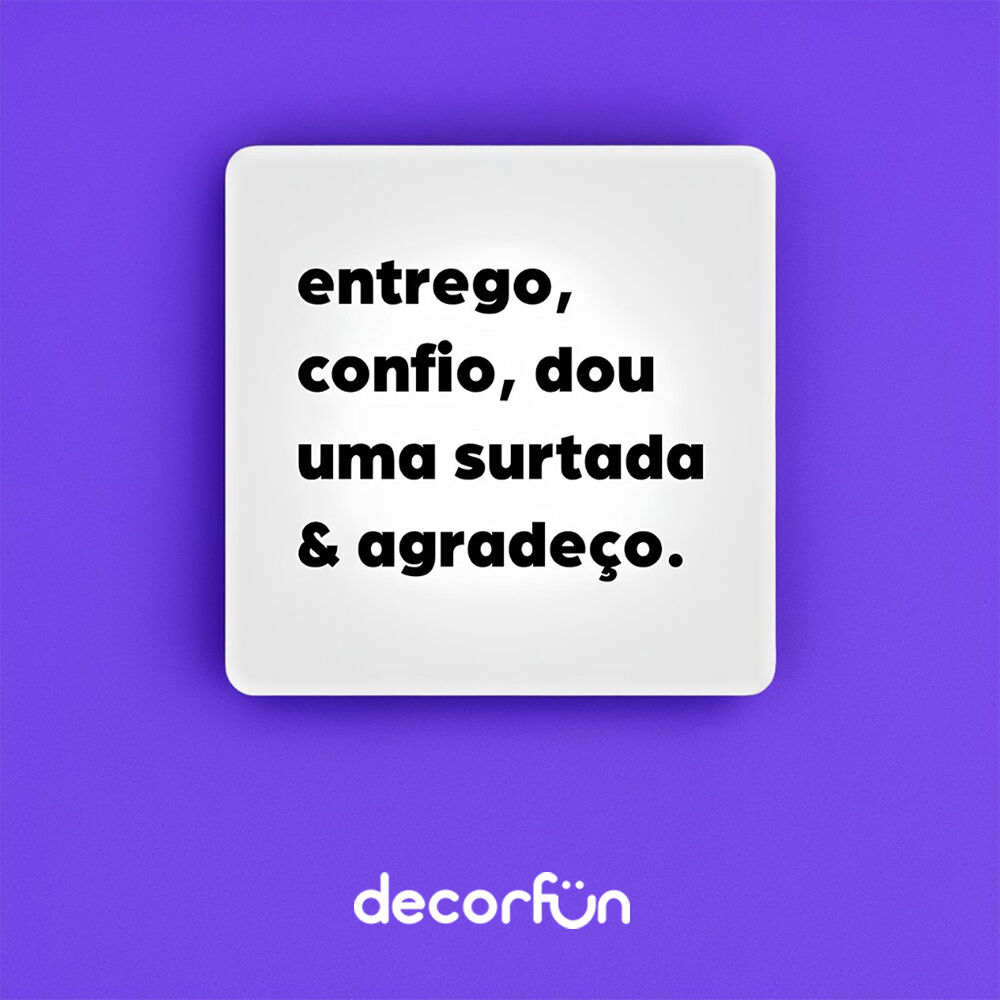 Luminária Slim Box Entrego e Agradeço Luz Indireta Presente USB