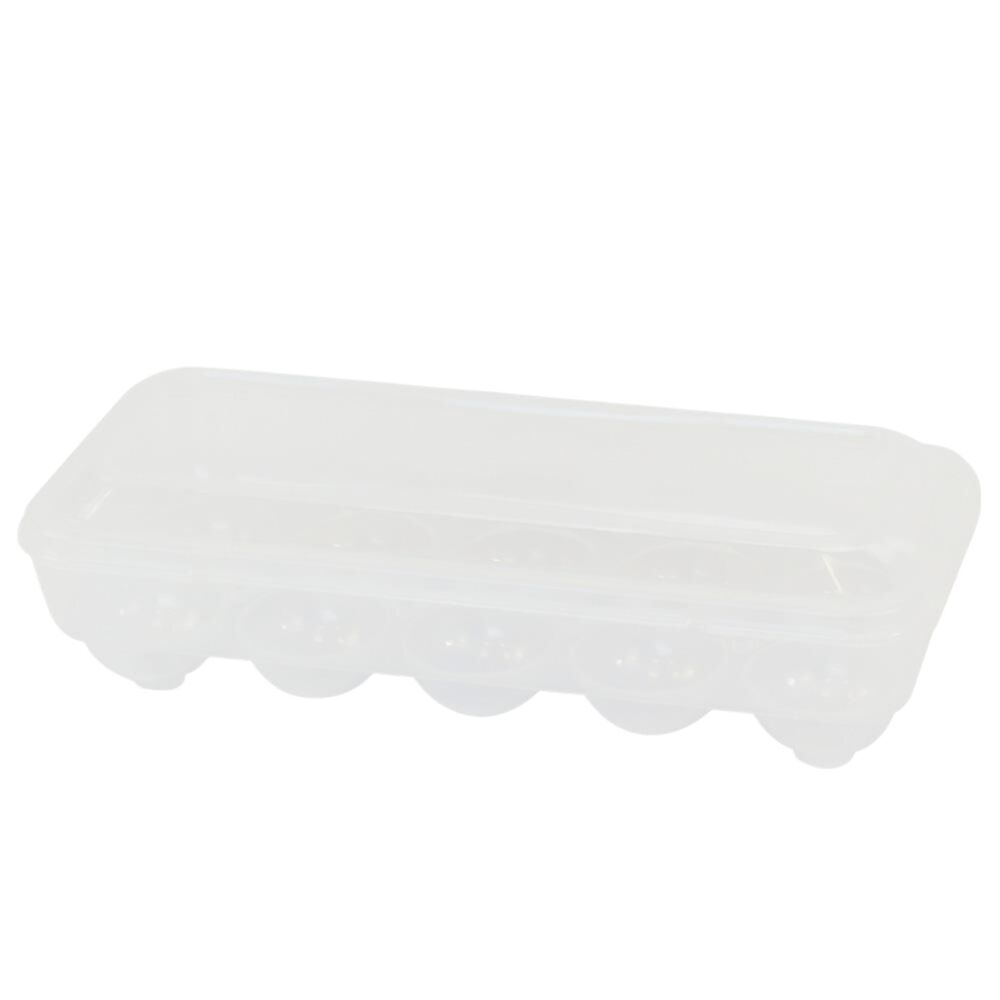 Organizador para Ovos de Plástico com Tampa para 10 Ovos Geladeira