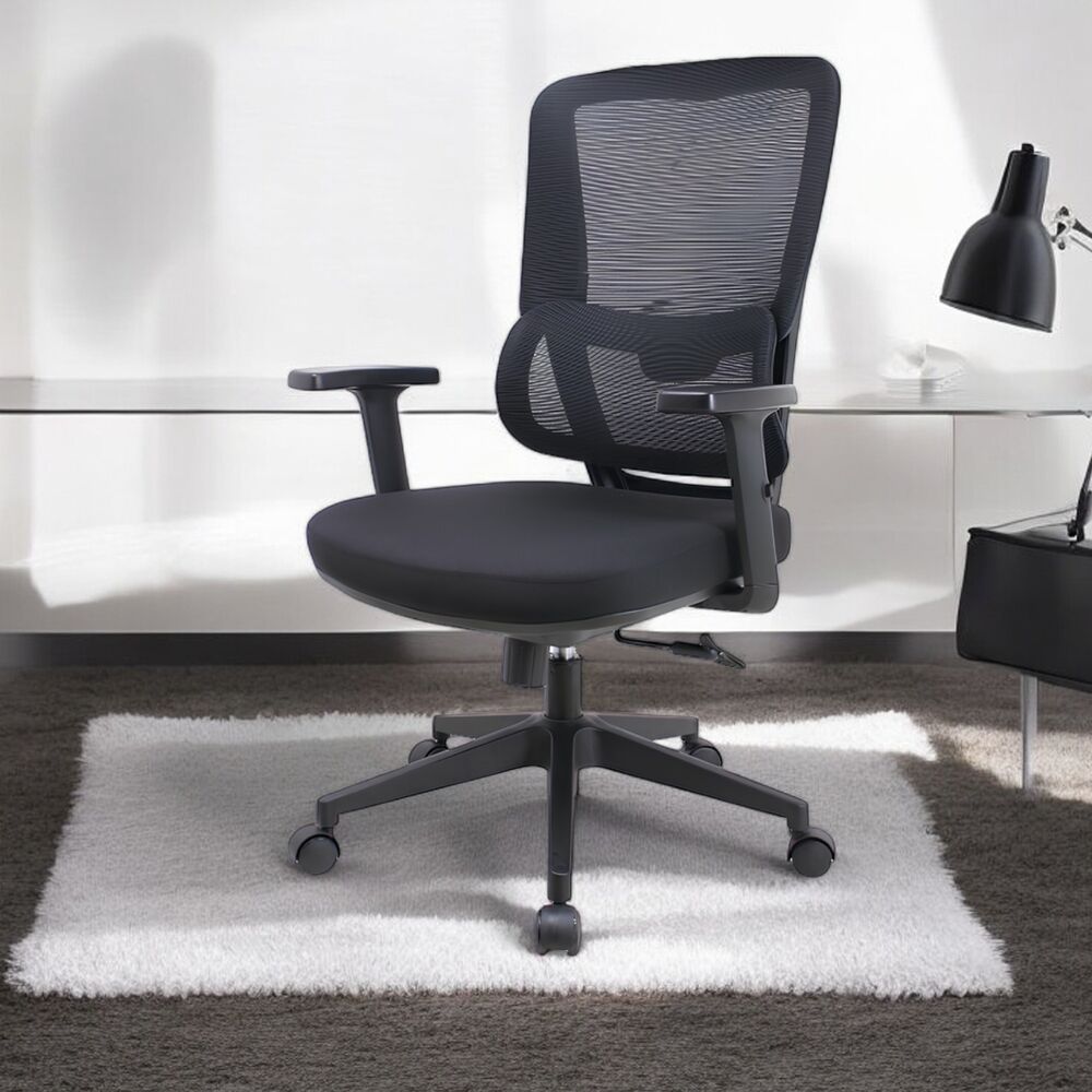 Cadeira de Escritório Diretor Titan Mesh Apoio de Lombar Sistema Relax