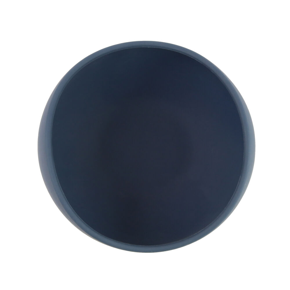 Tigela de Silicone com Ventosa Azul para Bebês – Antimicrobiana
