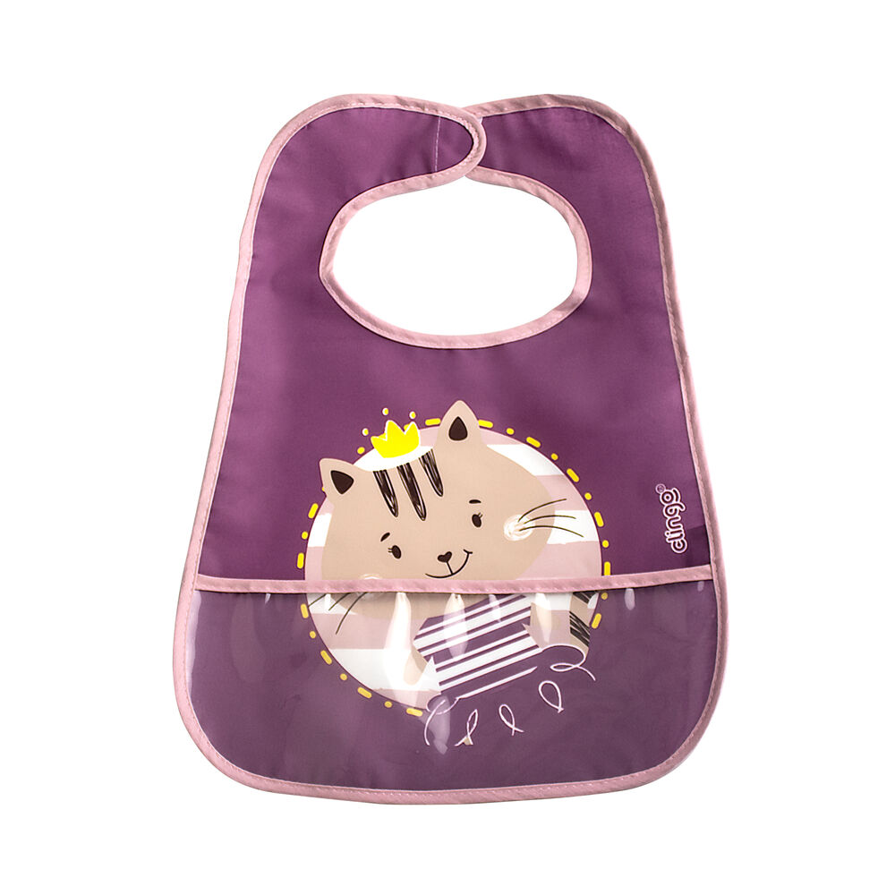 Kit com 2 Babadores com Coletor e Velcro Milky - Clingo