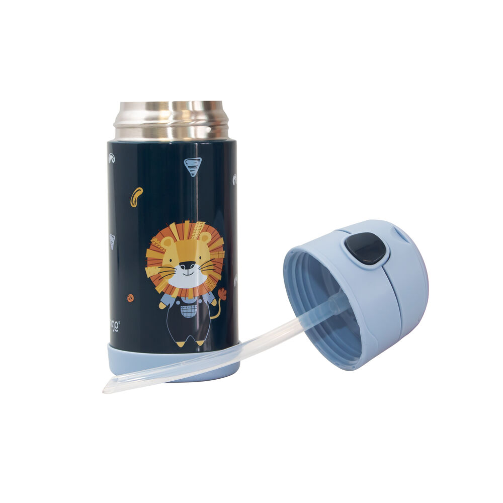 Garrafa Térmica Dupla Camada Vácuo Luke 310ml - Bebidas Quentes por 5h e Frias por 7h