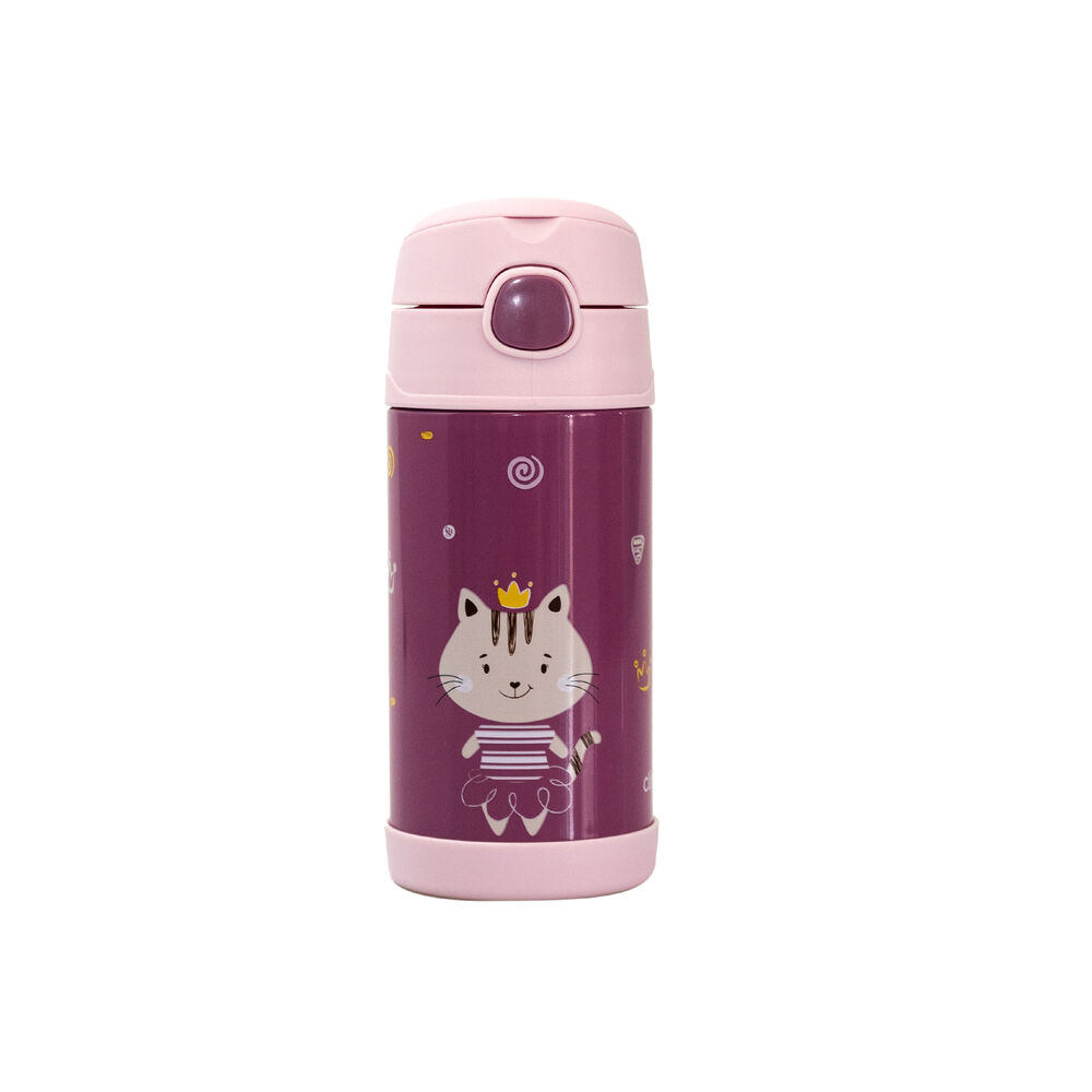 Garrafa Térmica Dupla Camada Vácuo Milky 310ml - Bebidas Quentes por 5h e Frias por 7h