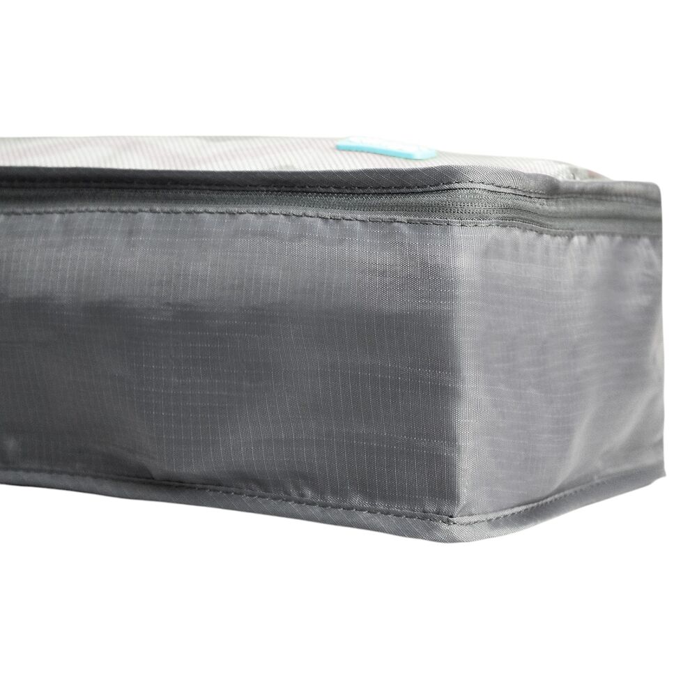 Organizador de Mala de Viagem Cinza 5un Clingo Prático e Resistente