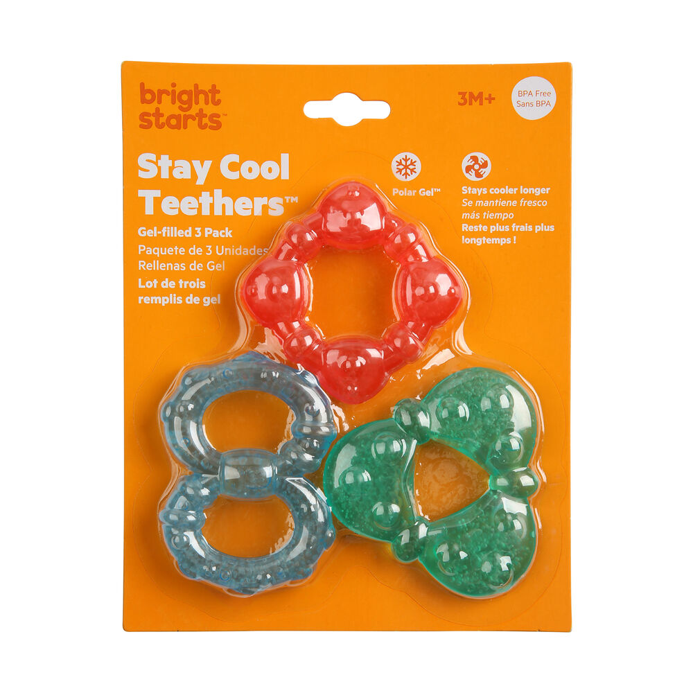 Mordedor com Gel Stay Cool 3 Unidades - Bright Starts