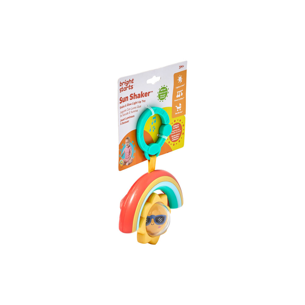 Brinquedo de Pendurar Sun Shaker com Luzes e Sons - Arco-Íris