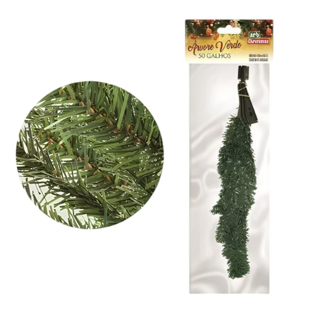 Árvore de Natal Verde 90cm com 70 Galhos Prime Zein