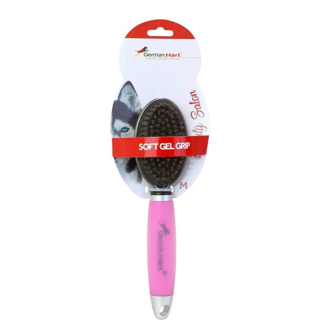 Escova Pet Dupla M Gel para Animais - Remoção de Nós e Emaranhados