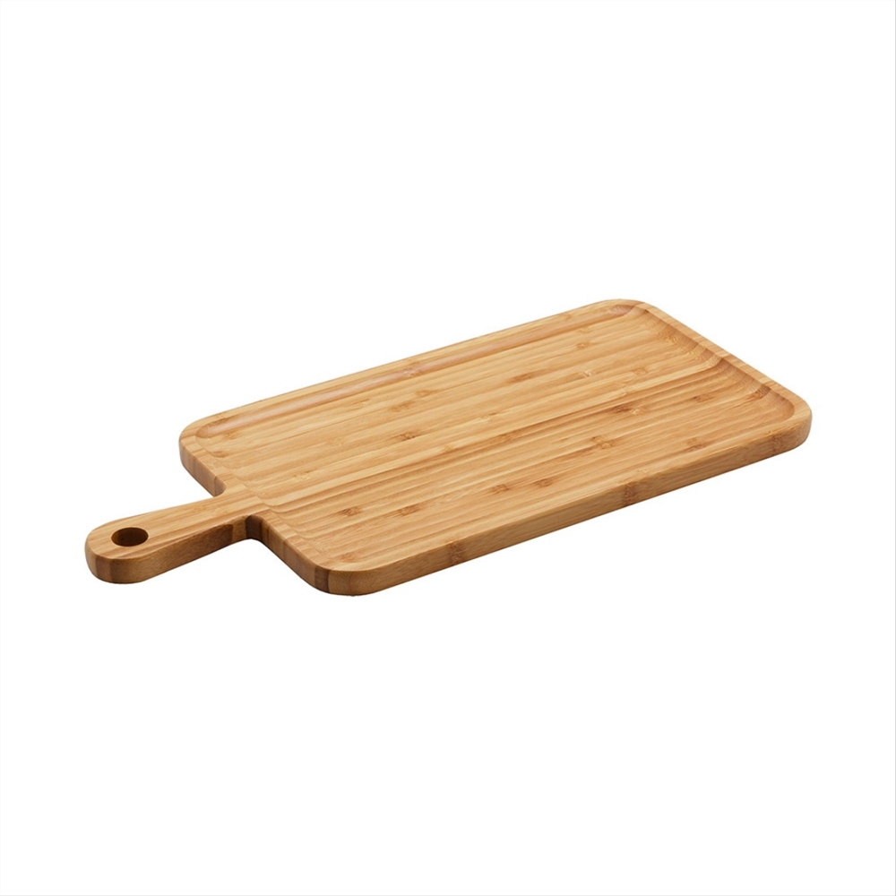 Tábua de Corte de Bambu 49Cm Bbq Grill - Natural