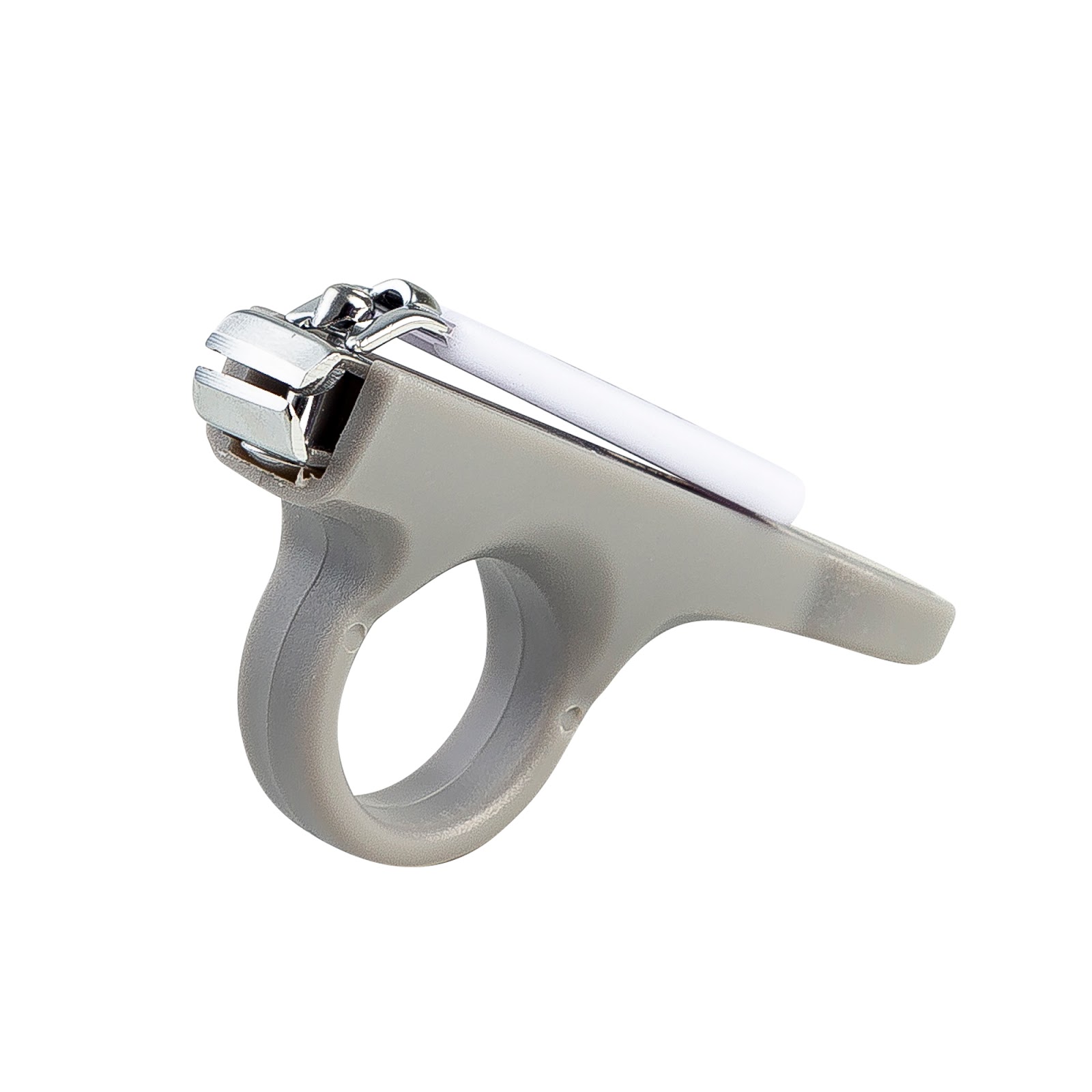 Cortador de Unhas Infantil Clingo Cinza - Delicado e Fácil de Usar para Bebês