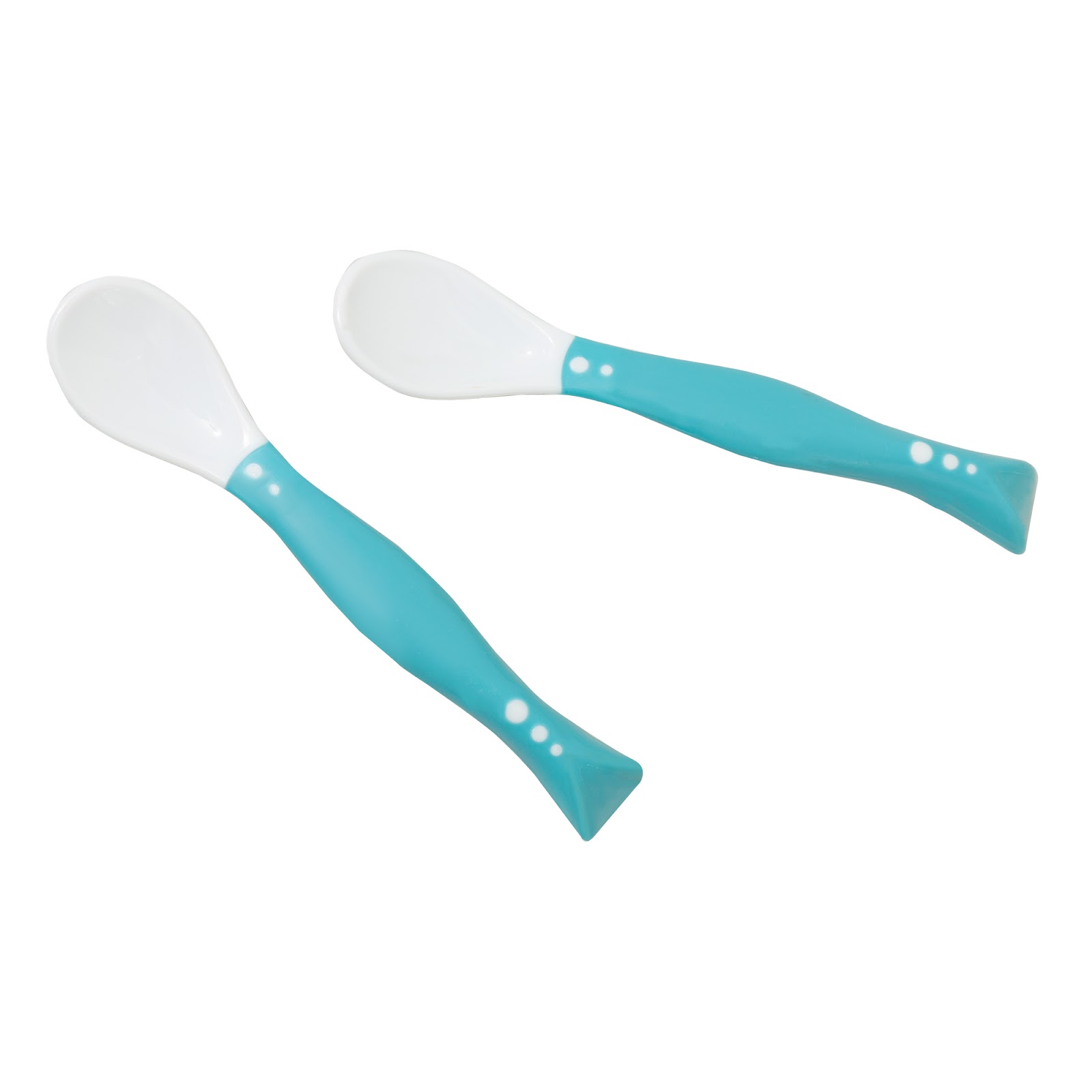 Colher Articulável Classic Azul - Dobrável, Ergonômica e Sensível ao Calor