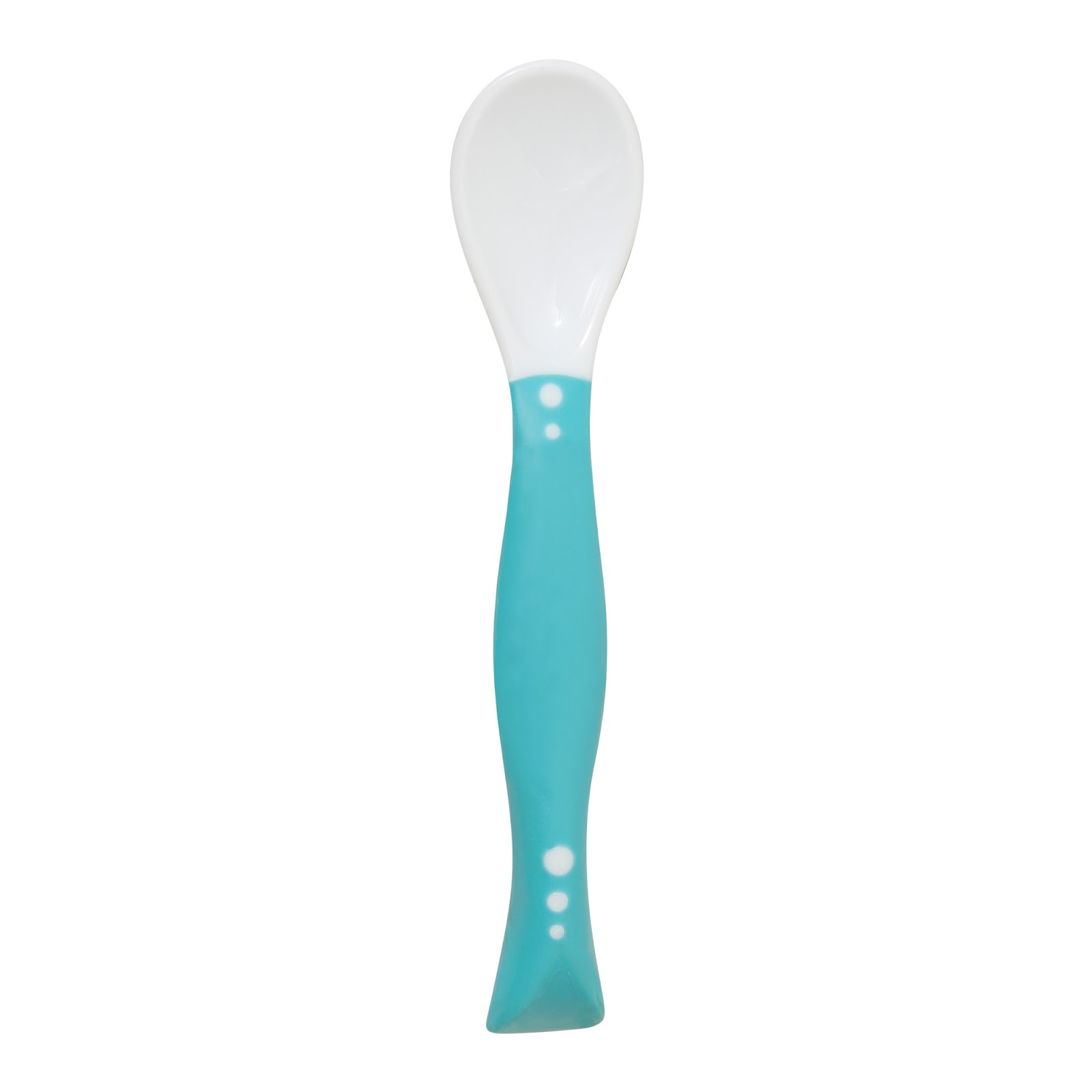 Colher Articulável Classic Azul - Dobrável, Ergonômica e Sensível ao Calor