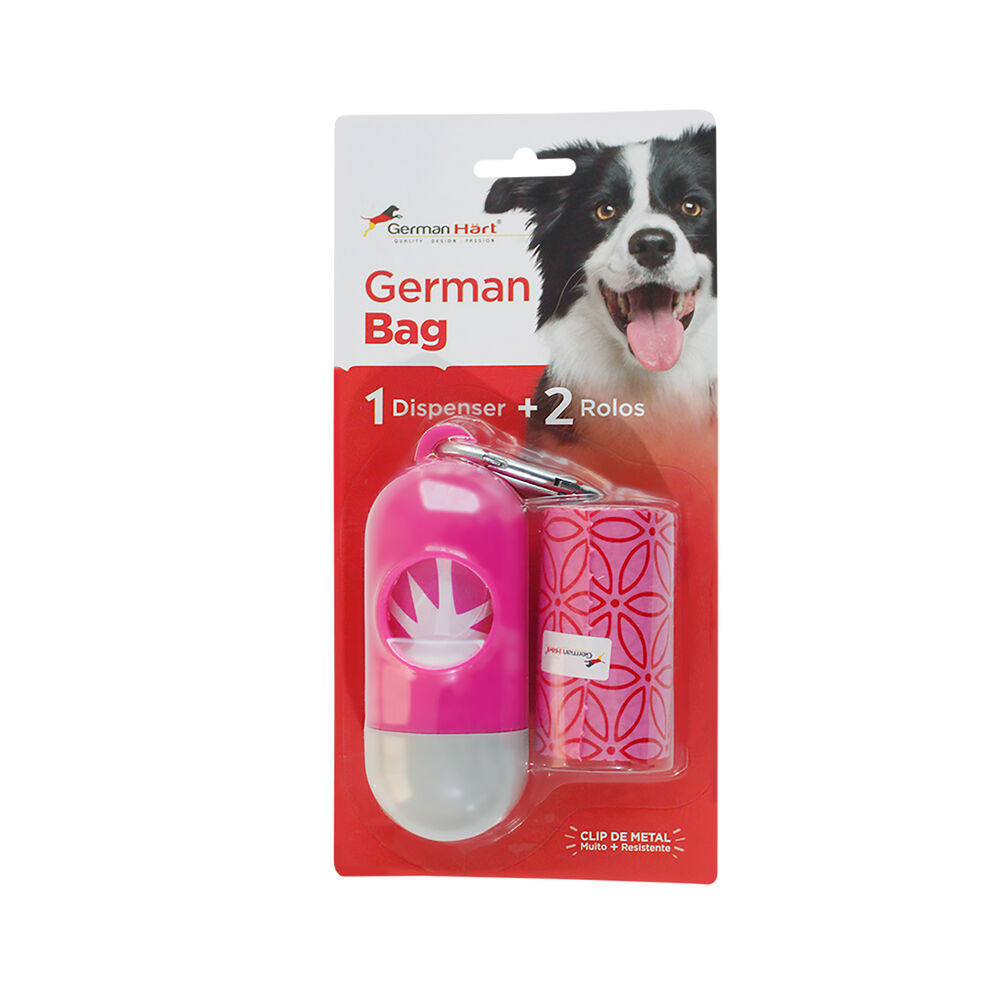Dispenser e Refil Cata Caca Eco Floral Germanhart
