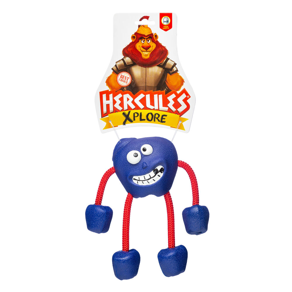 Brinquedo de Puxar com Apito e Aroma de Leite para Cachorros - Hercules Xplore