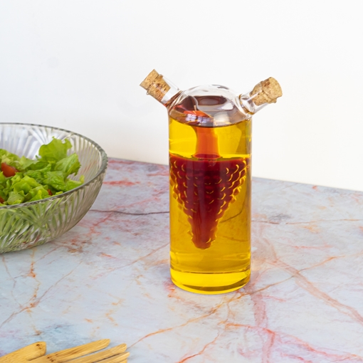 Galheteiro de Vidro 2 em 1 Locked Grape
